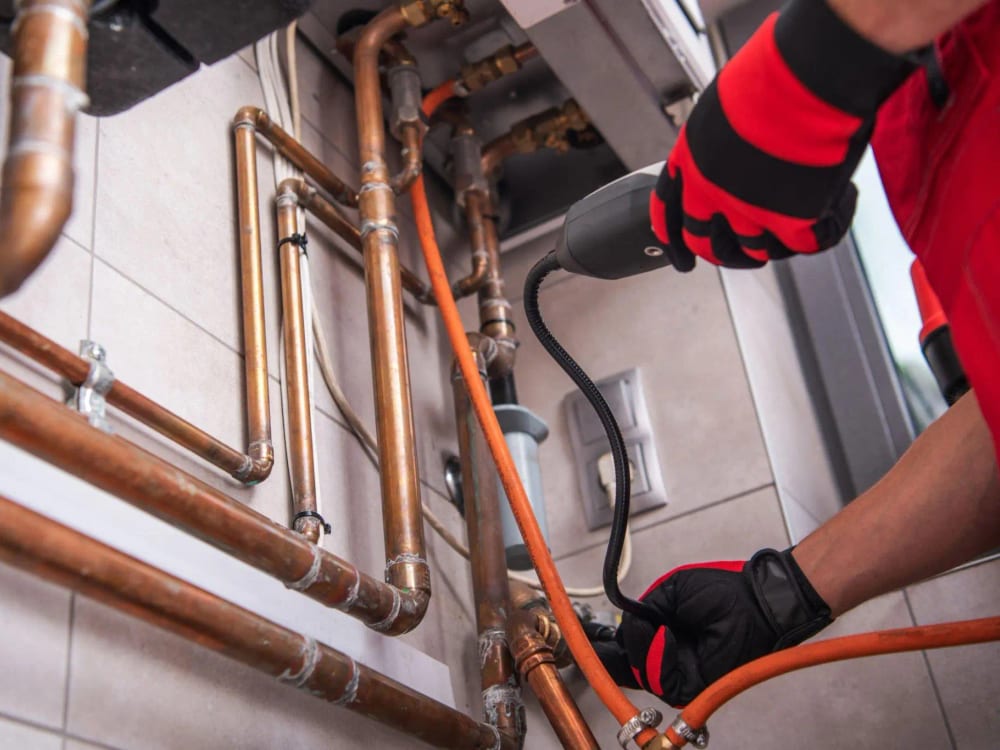 Clearing a commercial grease line